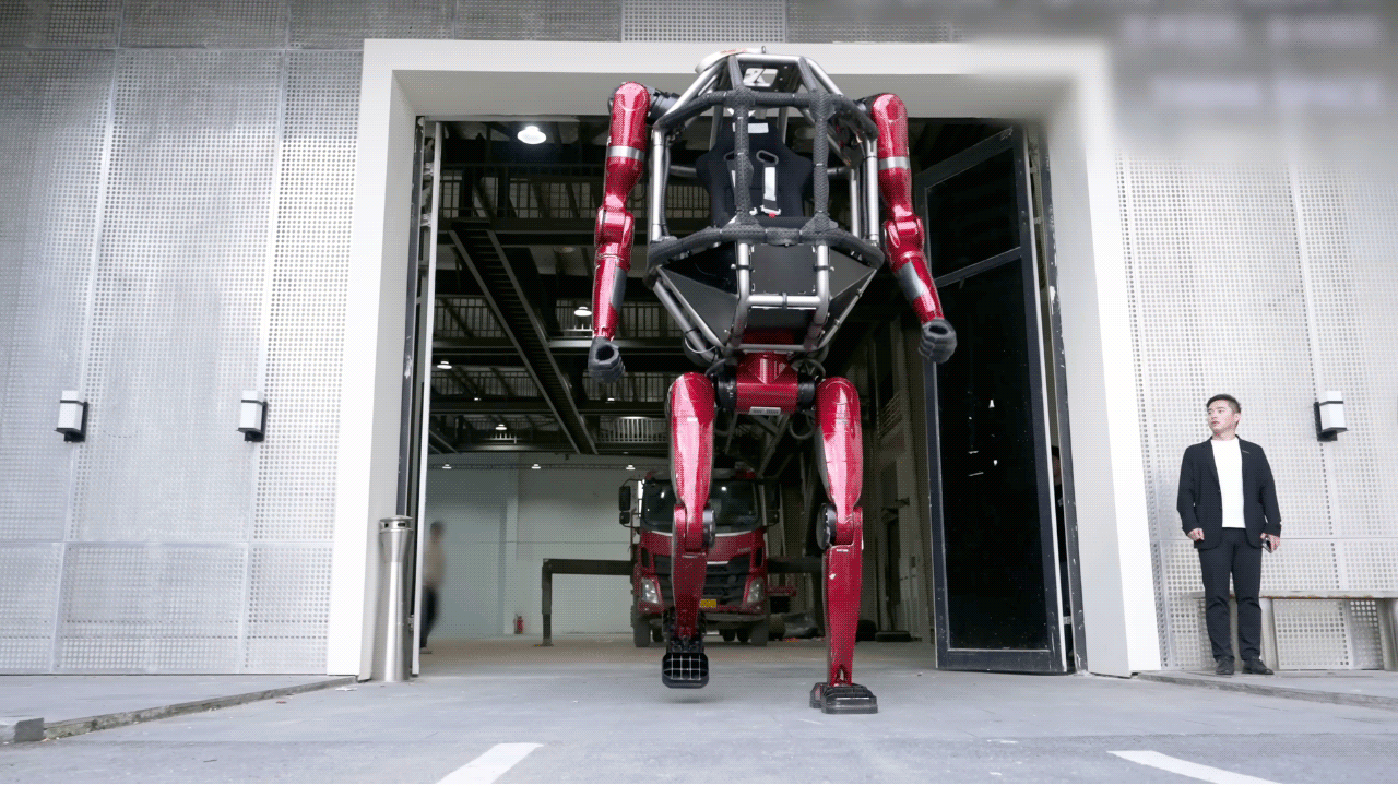 Rideable robot looks ready to stomp all over us Education QLD