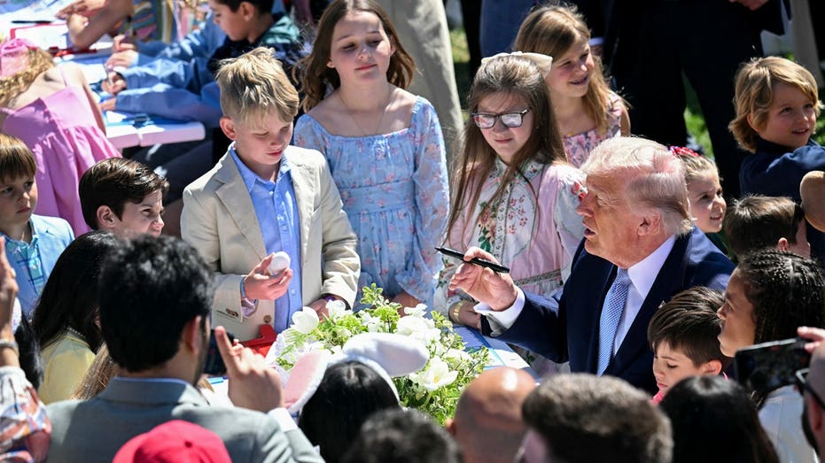 White House Egg Roll for Easter features Trump family members amid festive celebration Education QLD
